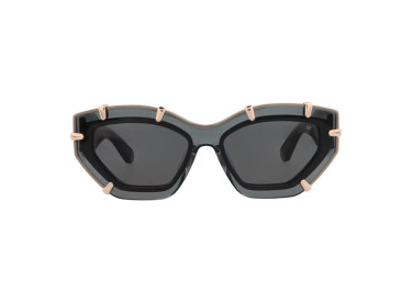 Philipp Plein SPP099V Supreme Star 0819 Transparent Grey/Gold/Smoke