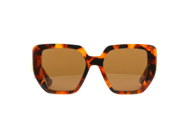 Gucci GG0956S 007 Amber Havana/Brown