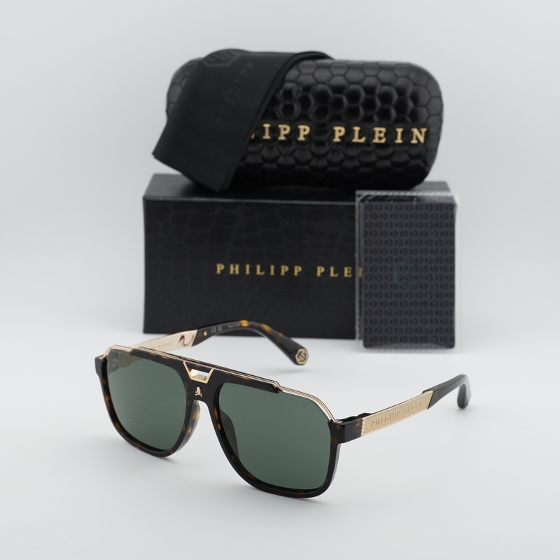 Philipp Plein SPP046V Aviator Sunglasses