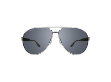Gucci GG1513S 003 Silver/Smoke with Silver Mirror