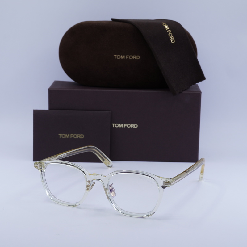 Tom Ford FT5858-D-B Round Eyeglasses