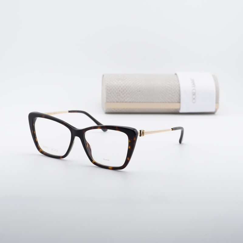 Jimmy Choo JC375 Rectangle Eyeglasses
