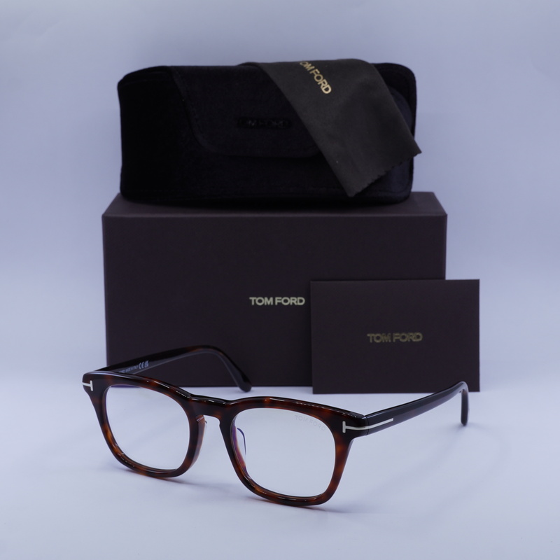Tom Ford FT5870-F-B Square Eyeglasses