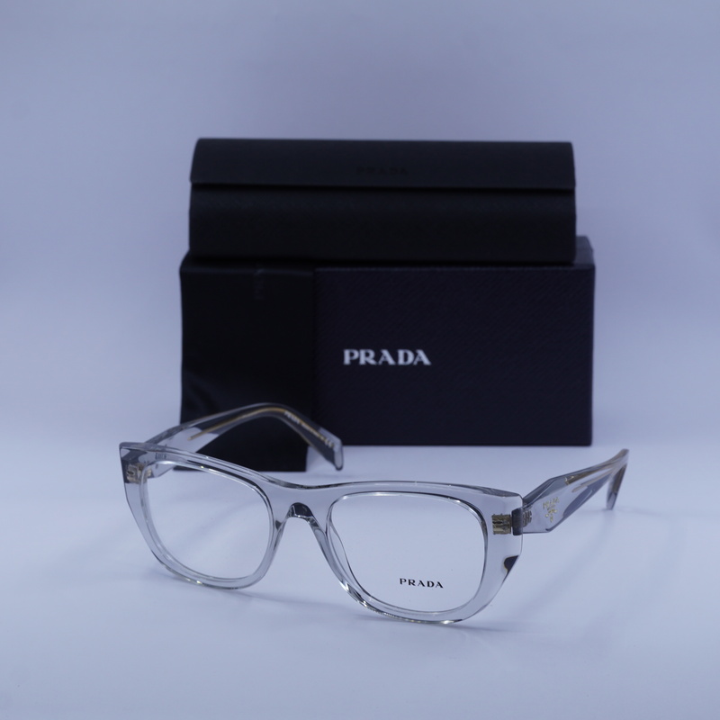 Prada PRA18V Geometric Eyeglasses