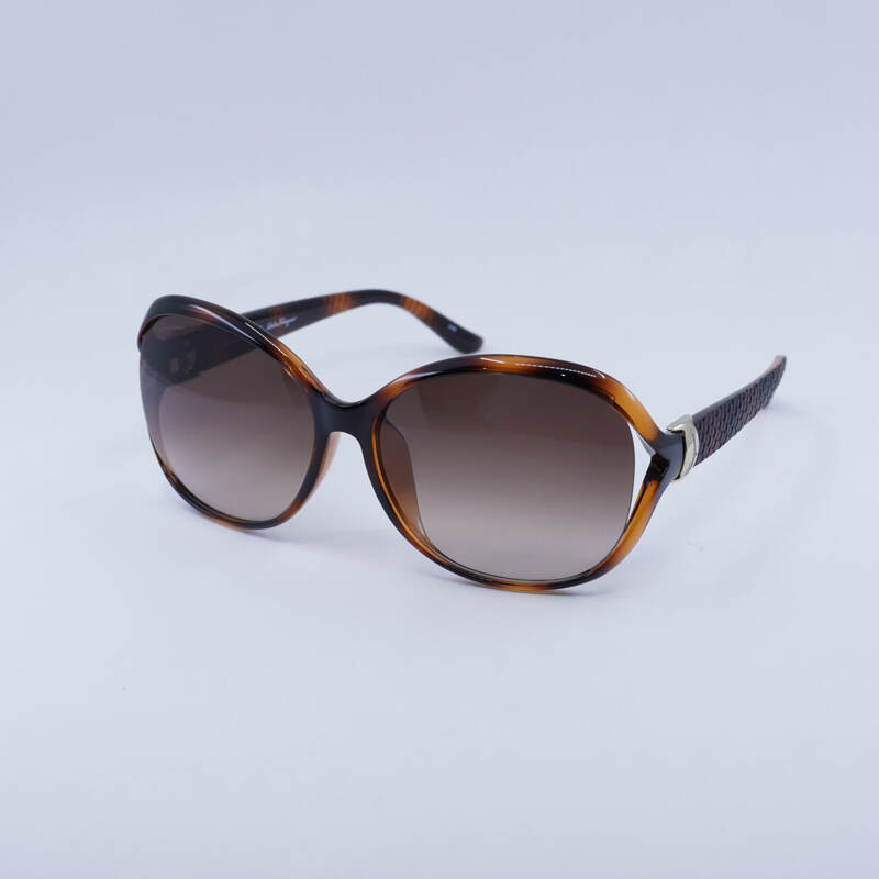 Salvatore Ferragamo SF770SA Oval Sunglasses