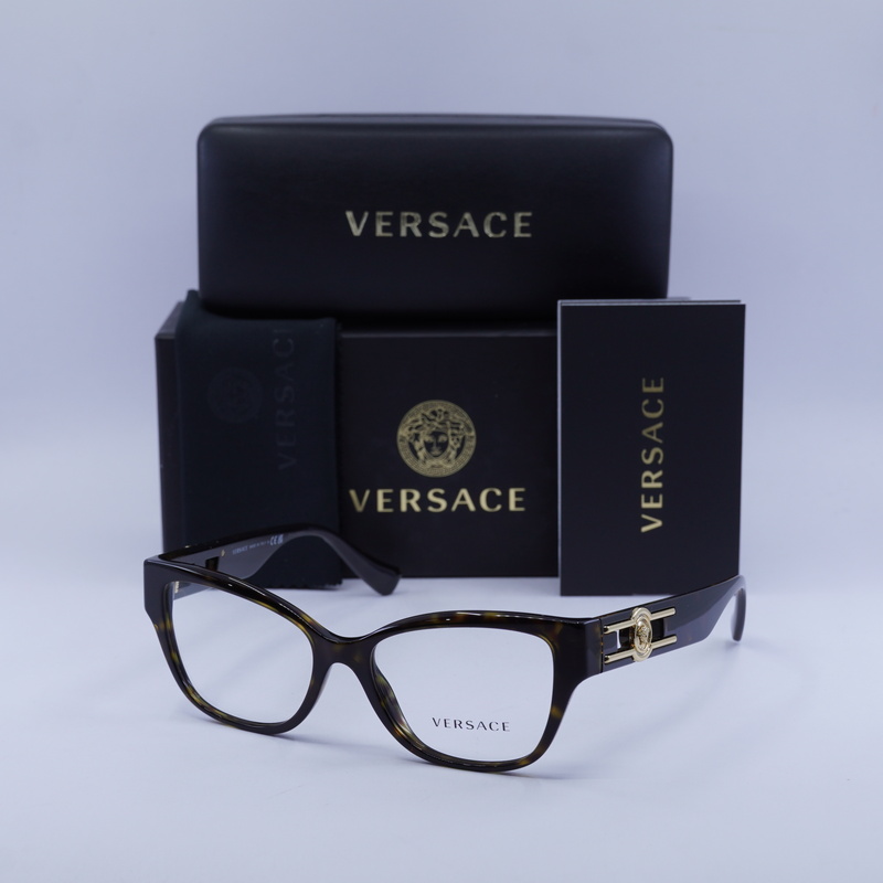 Versace VE3347 Rectangle Eyeglasses