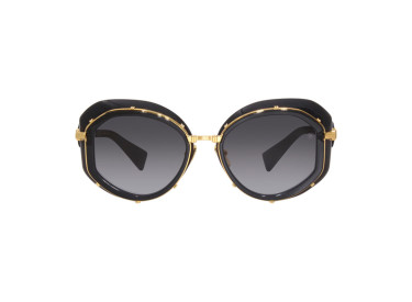 Balmain BRIGITTE BPS-129A Black Crystal/Gold/Dark Grey Gradient AR