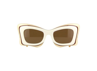 Loewe LW40140U 25E Shiny Ivory/Brown/Brown