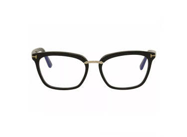Tom Ford FT5550-B 001 Shiny Black/Rose Gold 54mm