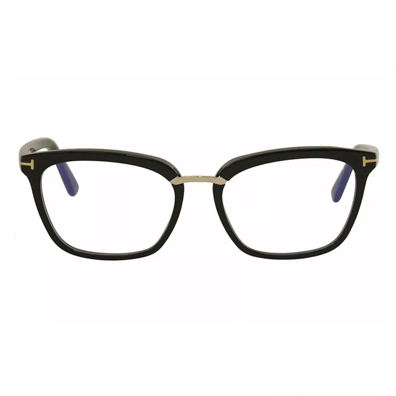 Tom Ford FT5550-B Square Eyeglasses
