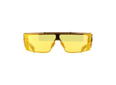 Balmain WONDER BOY III BPS-127B Gold/Grey Crystal with Gold Flakes/Amber Bronze Mirror AR