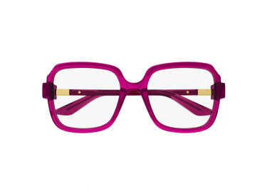 Gucci GG1433O 003 Transparent Dark Cyclamen 55mm