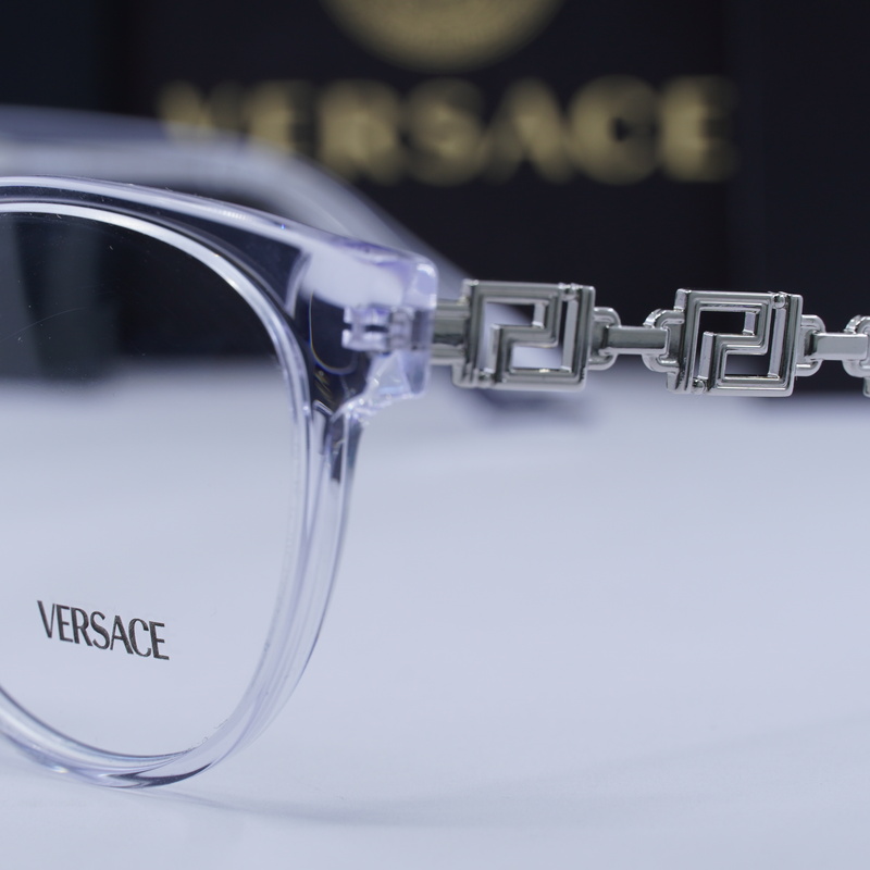 Versace VE3302D Round Eyeglasses