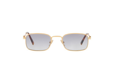 Miu Miu MUA53S 5AK04O Gold/Clear Gradient Dark Grey