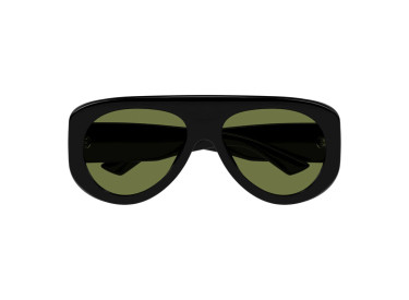 Bottega Veneta BV1362S 006 Shiny Black/Green