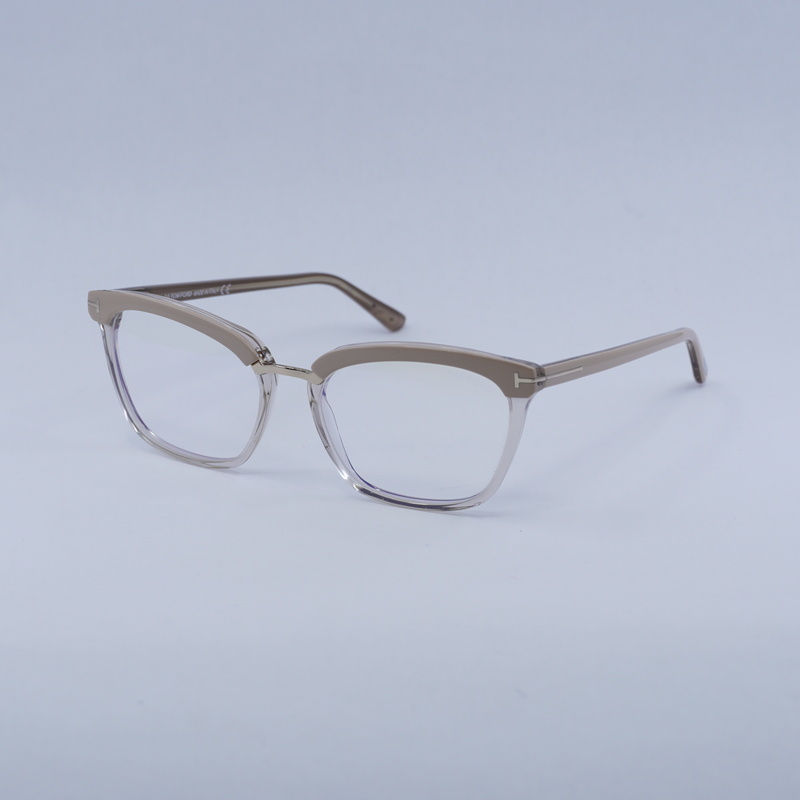 Tom Ford FT5550-B Square Eyeglasses