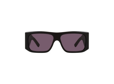 Givenchy GV40034I 01A Black Leather and Silver/Smoke