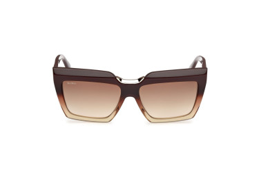 Max Mara MM0137 50F Dark Brown/Brown Gradient