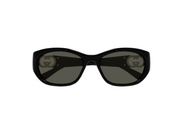 Gucci GG1826SK 001 Shiny Black/Grey