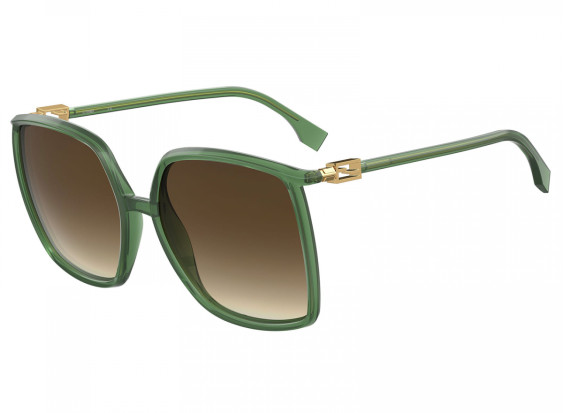 Fendi FF0431/G/S 1ED/HA Green/Brown