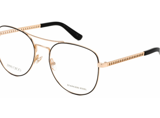 Jimmy Choo JC200 0VUE 00 Dark Ruthenium Gold 54mm