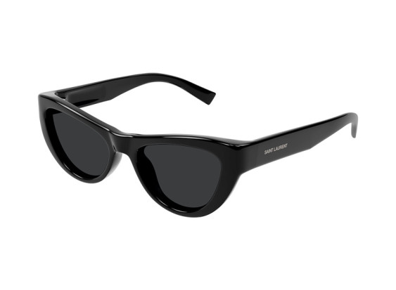 Saint Laurent SL676 001 Shiny Black/Black