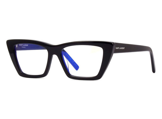 Saint Laurent SL276 MICA 025 Black/Clear to Grey Photochromic with Blue Light Protection
