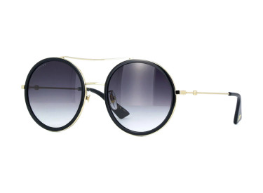 Gucci GG0061S 001 Black/Gold/Grey Gradient