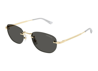 Montblanc MB0303S 001 Gold/Grey