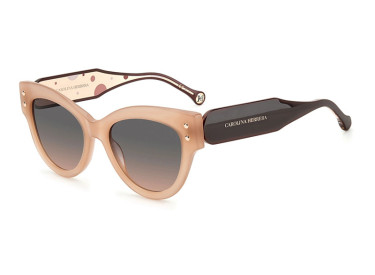 Carolina Herrera CH 0009/S 0FWM FF Shiny Nude/Grey Gradient Pink