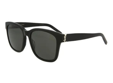Saint Laurent SLM68 001 Shiny Black/Grey
