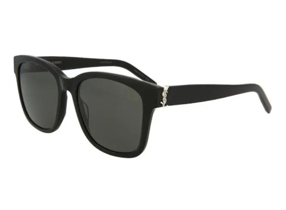 Saint Laurent SLM68 001 Shiny Black/Grey