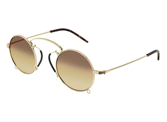 Gucci GG0991S 003 Gold/Gradient Violet
