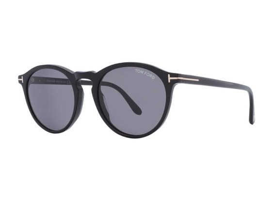 Tom Ford FT0904-F 01A Shiny Black/Smoke