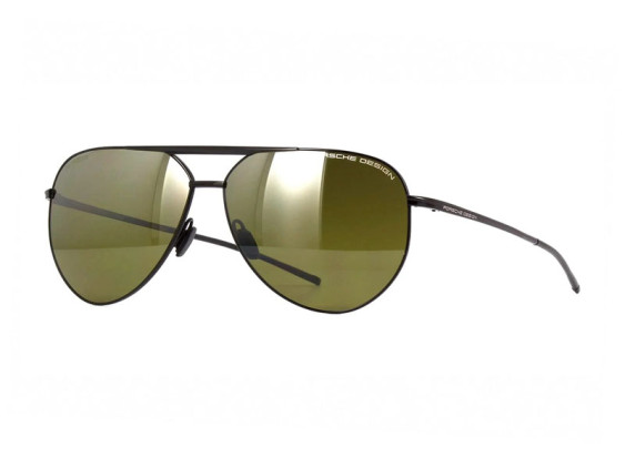 Porsche Design P8688 A Black/Green Silver Mirror