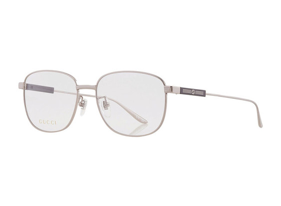 Gucci GG1312O 001 Shiny Ruthenium  57mm