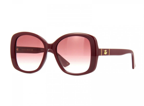 Gucci GG0762S 003 Burgundy/Red