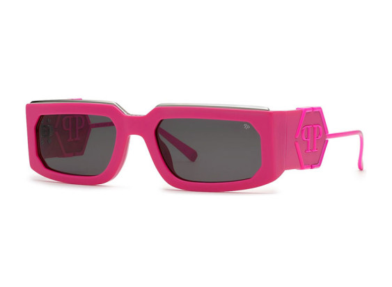 Philipp Plein SPP119M Rose Venus 07BE Polished Fuchsia/Silver/Grey