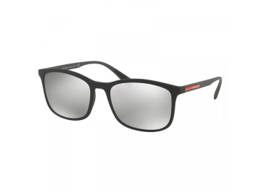 Prada Sport PS01TSF DG02B0 Black/Light Grey Mirror Silver
