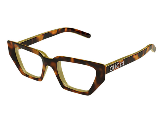 Gucci GG1720O 002 Spotted Havana with Yellow 51mm