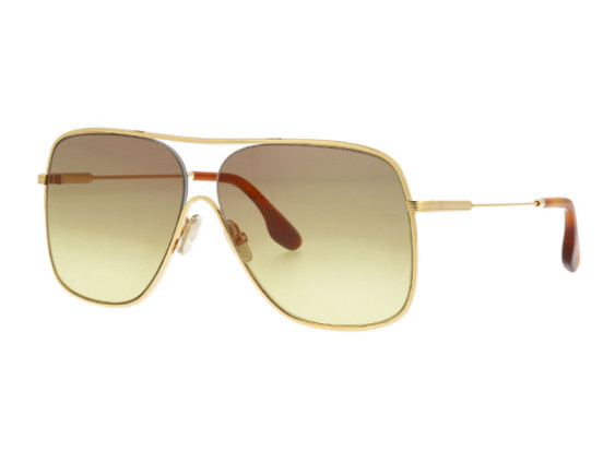 Victoria Beckham VB132S 709 Gold/Vintage/Brown Gradient with Light Mirror
