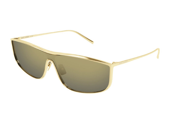 Saint Laurent SL605 LUNA 004 Gold/Gold Mirror
