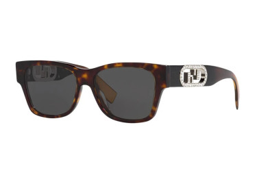 Fendi FE40081I 52A Dark Havana/Smoke