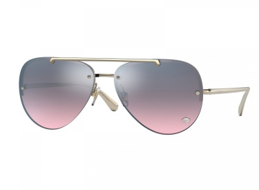 Versace VE2231 1252H9 Pale Gold/Grey Mirror Silver