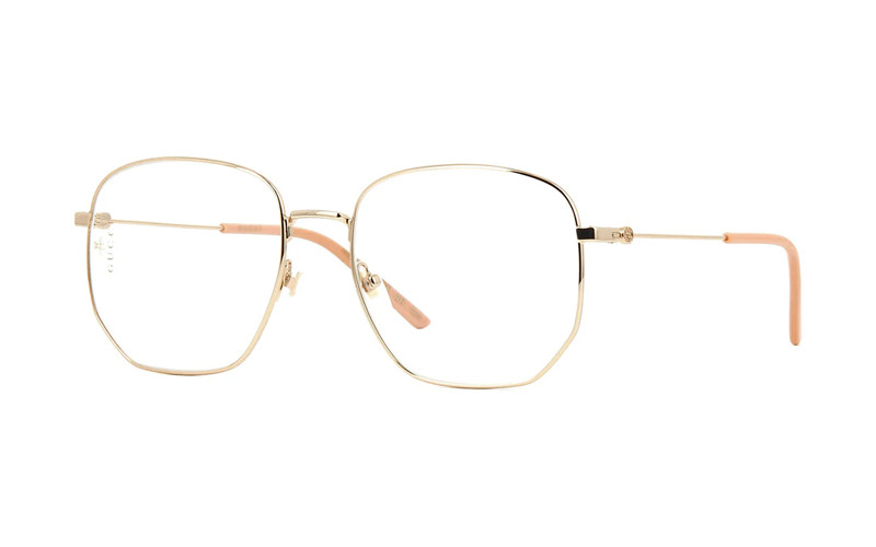 Gucci GG0396S 001 Gold/Transparent