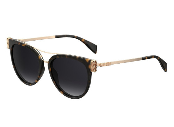 Moschino MOS023/S 086/9O Dark Havana/Dark Grey Gradient