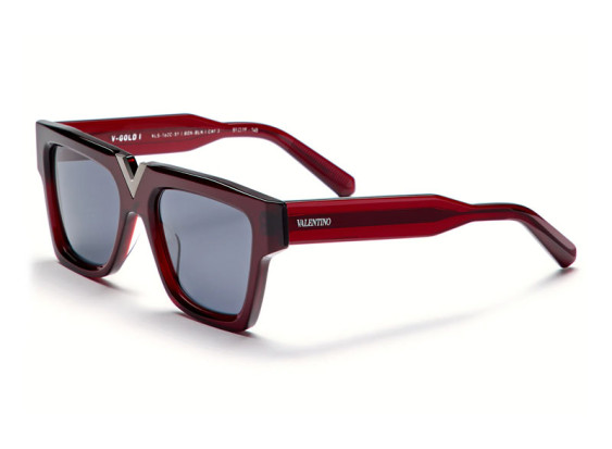 Valentino V-GOLD I VLS-162C Burgundy/Grey
