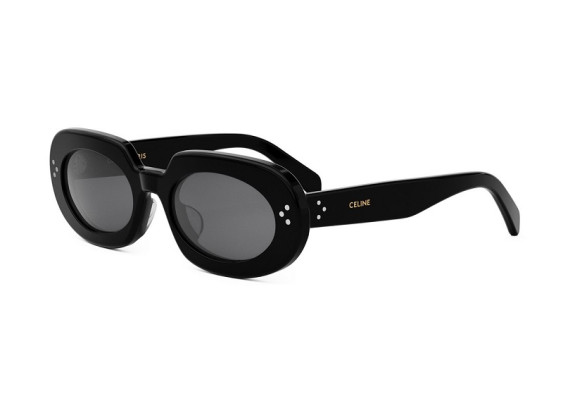 Celine CL40276U 01A Shiny Black/Smoke