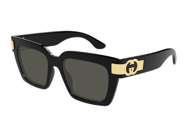Gucci GG1689S 001 Shiny Black/Grey