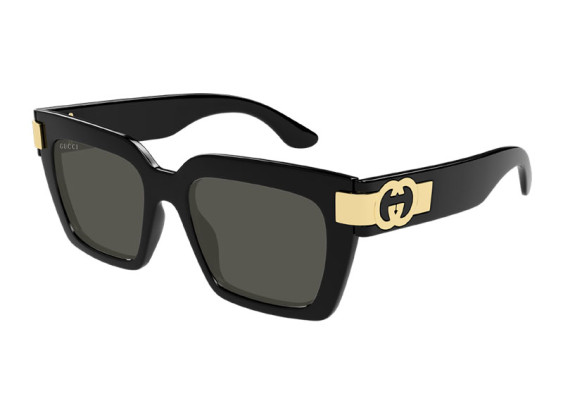 Gucci GG1689S 001 Shiny Black/Grey